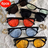 Gafas de sol retro cuadradas y ovaladas: elegantes gafas unisex con protección UV400 para hombres y mujeres 🕶✨