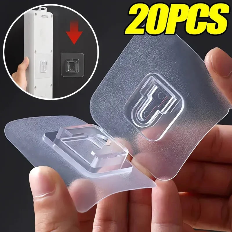 Gancho de pared multiusos de acero inoxidable: organizador duradero y elegante para el hogar y la oficina