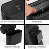 Compact Leakproof Car Trash Can with Lid – Keep Your Car Clean & Organized