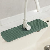 Alfombrilla de silicona para desagüe: almohadilla reutilizable y resistente al calor para cocina y baño para superficies limpias