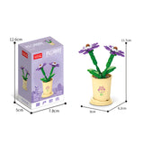 Building Block Flower Bouquet Kit – Creative DIY Botanical Set for All Ages