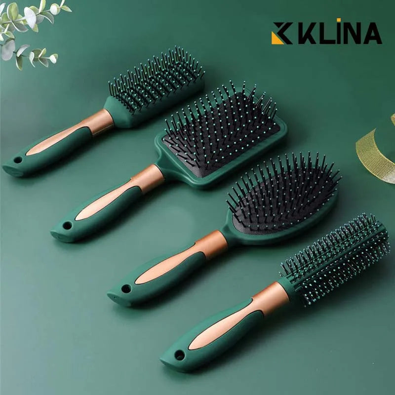 Professional Air Cushion Hair Brush - Scalp Massage Comb for Detangling & Anti-Static Styling