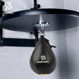 Boxing Speed Ball for Reflex, Coordination & Punch Training – PU Leather Speed Bag for Adults