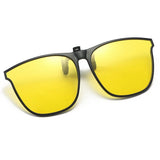 Fashionable Polarized Myopia Glasses Clip – Night Vision & UV Protection for Drivers