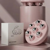 7-Bead Magnetic Massage Roller - Handheld Deep Tissue Massager for Full Body Pain Relief