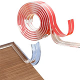 Protector de borde de seguridad para bebés de PVC transparente: protección antigolpes para muebles con cinta de doble cara