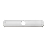 Alfombrilla de diatomita para grifo de fregadero: rejilla para cocina y baño de secado rápido, absorbente y resistente a salpicaduras