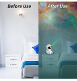 Galaxy Star Astronaut Projector LED Night Light with Starry Sky Effect for Bedroom Decoration and Kids' Gifts