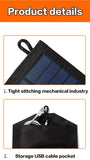 Foldable 800W Solar Panel Charger with USB Output for Outdoor Devices