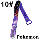 Pokémon Pikachu & Gengar Digital Watch - Cute Anime LED Watch for Kids