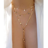 Collar con colgante de candado bohemio: joyería llamativa de inspiración vintage para mujeres