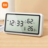 Digital Display Thermometer with Humidity & Time – Accurate Household Temperature Sensor