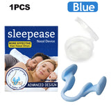 Comfortable Silicone Anti-Snoring Nose Clip for Improved Sleep