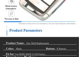 Durable 4-Button BMW Key Fob Shell Replacement for G Series Models