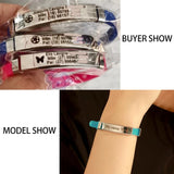 Personalized Name Bracelet – Custom Stainless Steel Charm for Men & Women