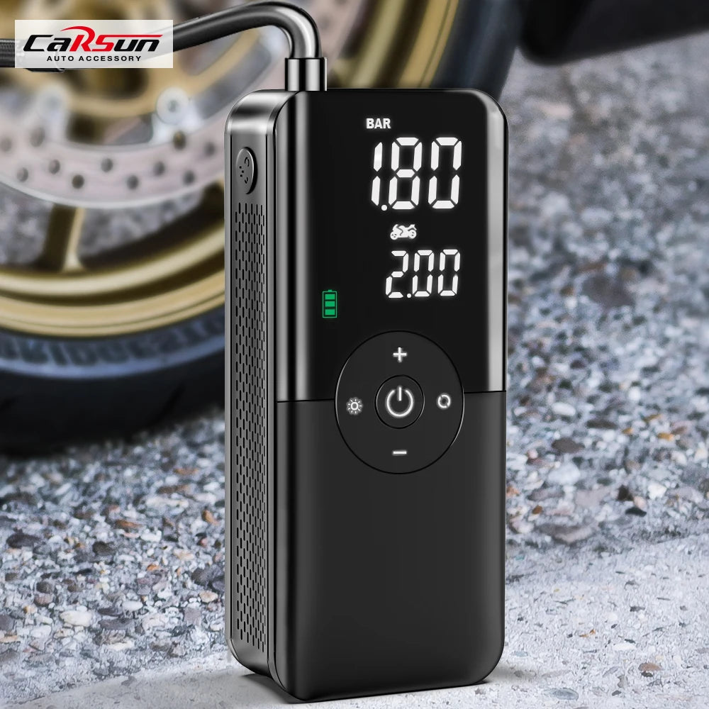 Portable Electric Pump for Car Tires – Efficient, Compact, and Easy to Use