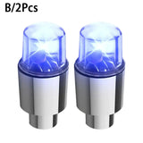 Motion-Activated LED Wheel Lights – Tire Valve Caps for Cars, Motorcycles & Bicycles