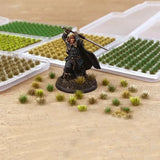 104PCS Miniature Grass & Flower Model Kit – Realistic DIY Scenery for Dioramas, Railways, and Gardens