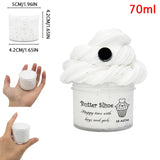 Kit de 70 ml de baba de mantequilla y galletas de chocolate con baba perfumada, masilla suave y esponjosa, plastilina para hacer tú mismo, juguetes de regalo de cumpleaños para recuerdos de fiesta