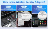 Wireless CarPlay & Android Auto Box with Netflix & YouTube (X204)