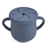 Vaso de silicona para niños para aperitivos y bebidas: sin BPA, portátil y seguro