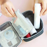 Mini First Aid Kit Bag – Portable Medicine Organizer for Travel, Camping, Home & Car Emergency Use