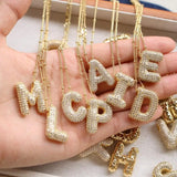 Letter Pendant Necklace for Women – Mood & Sleep Tracker Fashion Jewelry for Office & Career