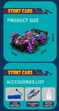 WLtoys F1 Drift RC Car: coche acrobático con control por gestos, tracción en las 4 ruedas, luces LED y efecto de rociado