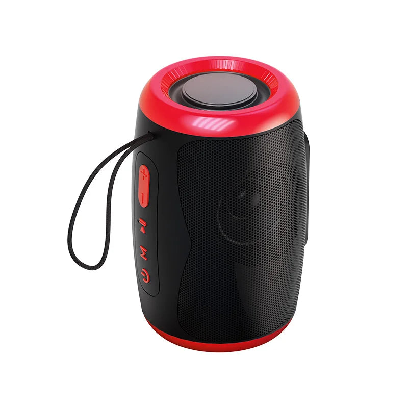 Portable Waterproof Bluetooth Speaker with TWS & Subwoofer Sound