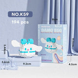 Disney Stitch & Sanrio Building Blocks Set - Cute Character Model Kit for Kids