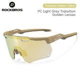 ROCKBROS Photochromic Cycling Sunglasses – Lightweight, UV Protection & Anti-Glare Sports Eyewear