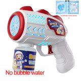 Astronaut Bubble Gun Toy - Automatic Bubble Blower with Rocket Design for Kids