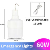 Portable Rechargeable LED Camping Lantern for Outdoor Emergencies