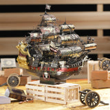 3D Metal Puzzle - Queen Anne's Revenge Pirate Ship Model Kit