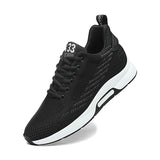Men’s Height-Increasing Mesh Casual Shoes – Lightweight Lace-Up Sneakers for Everyday Comfort