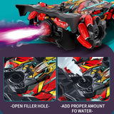 WLtoys F1 Drift RC Car: coche acrobático con control por gestos, tracción en las 4 ruedas, luces LED y efecto de rociado