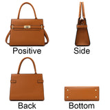 Vintage PU Casual Tote for Women – Soft Handbag with Multiple Pockets for Versatile Use
