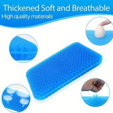 Breathable Honeycomb Gel Seat Cushion – Pressure Relief for Office, Car & Wheelchair