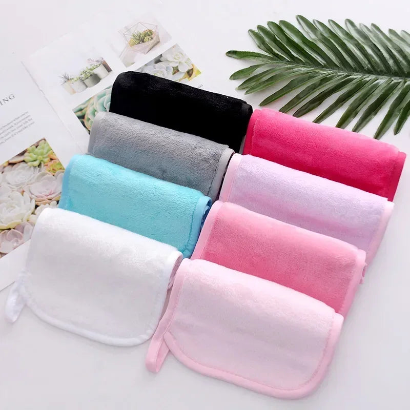 Reusable Makeup Remover Pads – Microfiber Facial Towel for Gentle, Eco-Friendly Cleansing