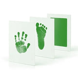Newborn Baby Hand and Footprint Keepsake Kit – Inkless Print Pad with Imprint Cards
