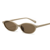 2024 Small Oval Sunglasses for Men & Women – UV400 Protection, Trendy & Lightweight