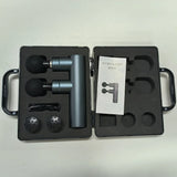 Deep Tissue Percussion Massage Gun for Muscle Recovery & Pain Relief – Quiet Handheld Massager with 4 Heads & 4 Speeds