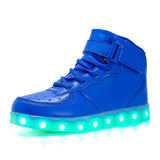 LED Light Up Sneakers – Glow in the Dark Shoes for Kids & Adults (Unisex, Rechargeable)