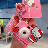 Hello Kitty Metal Keychain – Cute Bag Charm & Cosplay Accessory for Teens and Fans