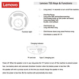 Lenovo TS5 Bluetooth 5.3 Speaker – Portable Surround Sound with Powerful Bass & 8-Hour Playtime