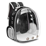 Transparent Capsule Cat Carrier Backpack – Breathable Travel Bag for Small Pets