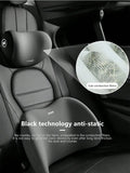 Memory Foam Car Seat Cushion – Neck, Lumbar & Back Support Pillow for Driving Comfort