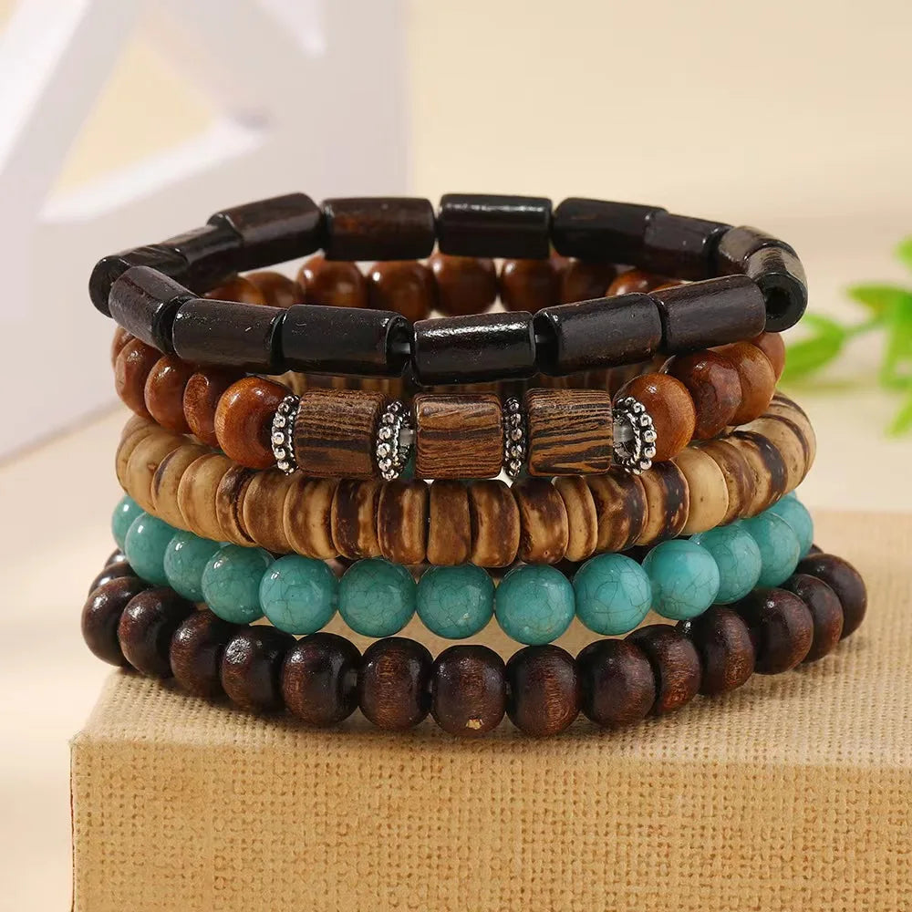 Pulsera unisex de cuero con cierre de aleación de zinc: pulsera de cadena ajustable, informal y deportiva