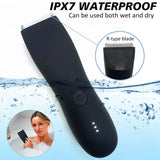 Professional Rechargeable Body & Beard Trimmer for Men – Waterproof Electric Shaver with Ceramic Blades