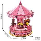3D Wooden Puzzle RV Model Kit – DIY Educational Toy for Kids & Adults
